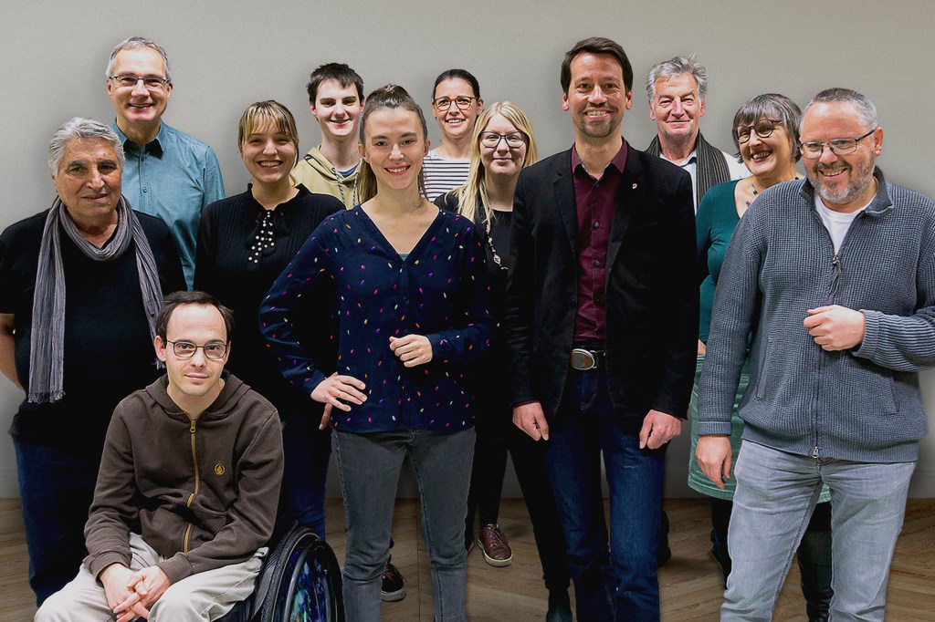 Telfer Grüne Gruppenfoto