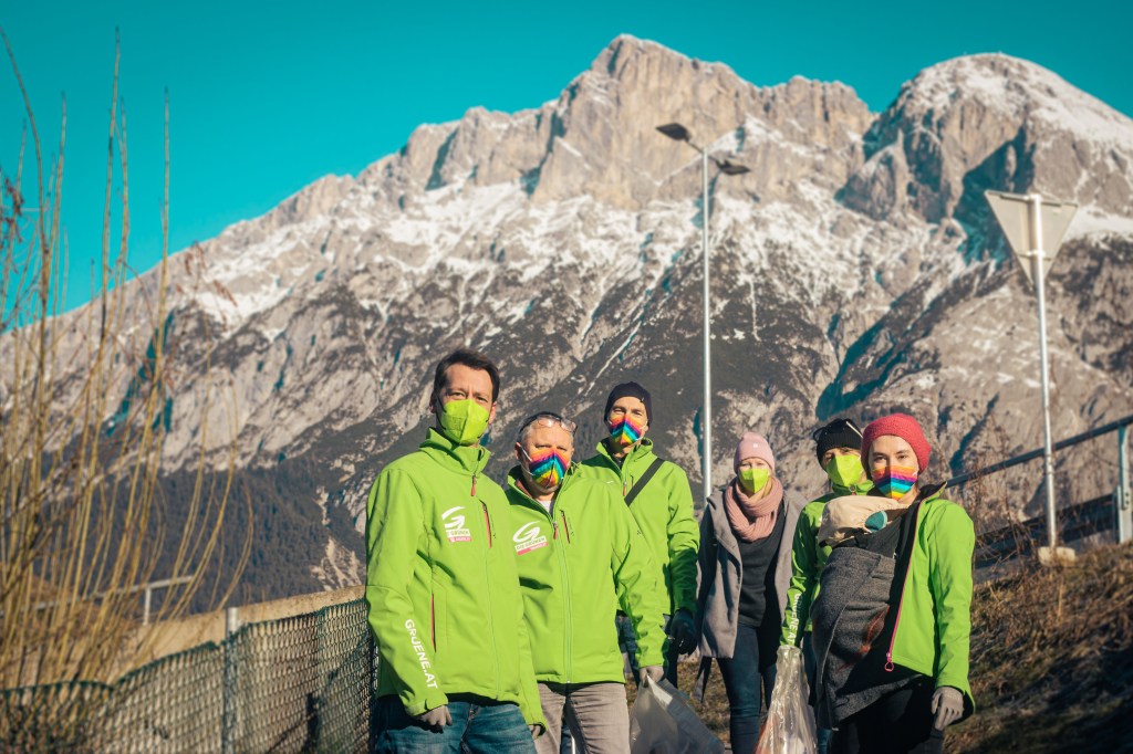 Die Telfer Grünen Gruppenfoto